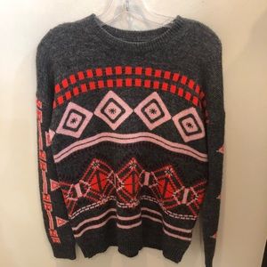 Like Brand New JCrew Print Winter Sweater.
